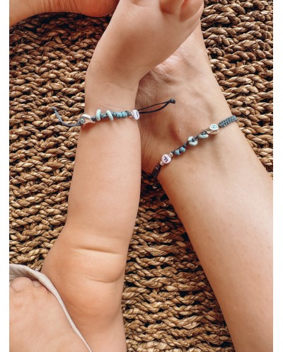 MOTHER AND SON ANKLET...